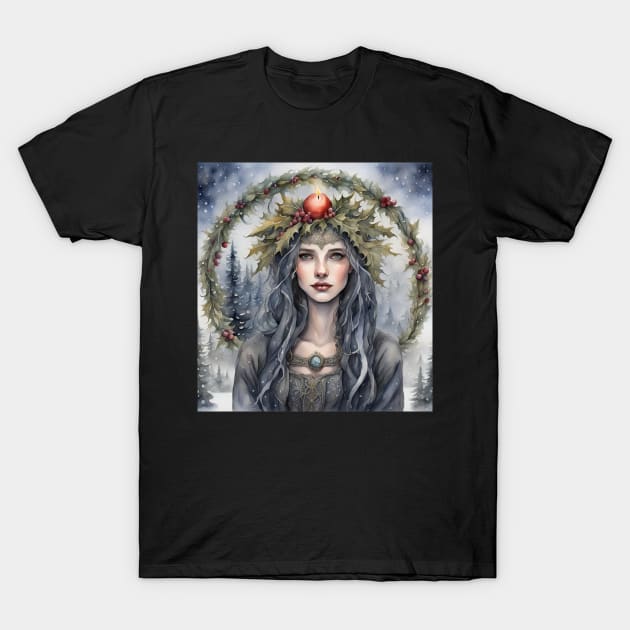 Holly Queen T-Shirt by CAutumnTrapp